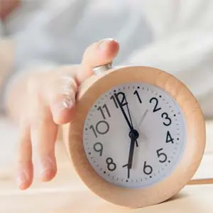 당일 아침에는 시간에 늦지 않게 와 주세요